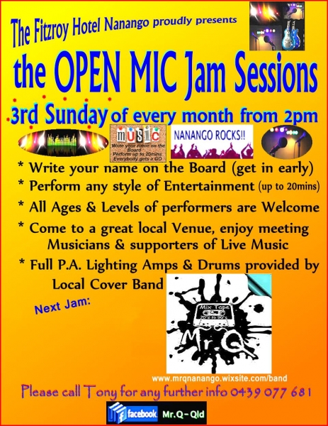 Open Mike Jam Sessions